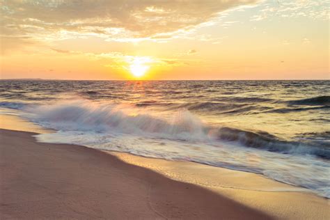 Free Images Beach Coast Nature Sand Horizon Cloud Sun Sunrise