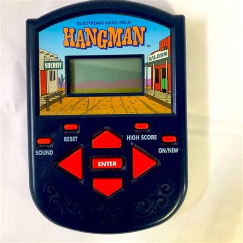 Mb Video Games And Consoles Vintage Hangman Electronic Hand Held