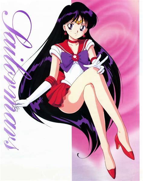 Hino Rei And Sailor Mars Bishoujo Senshi Sailor Moon Drawn By Mrr