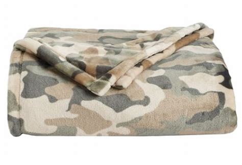 The Big One Plush Super Soft Camouflage Oversized Microplush Throw