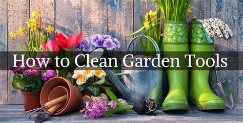 How To Clean Garden Tools Step By Step The Easy Way