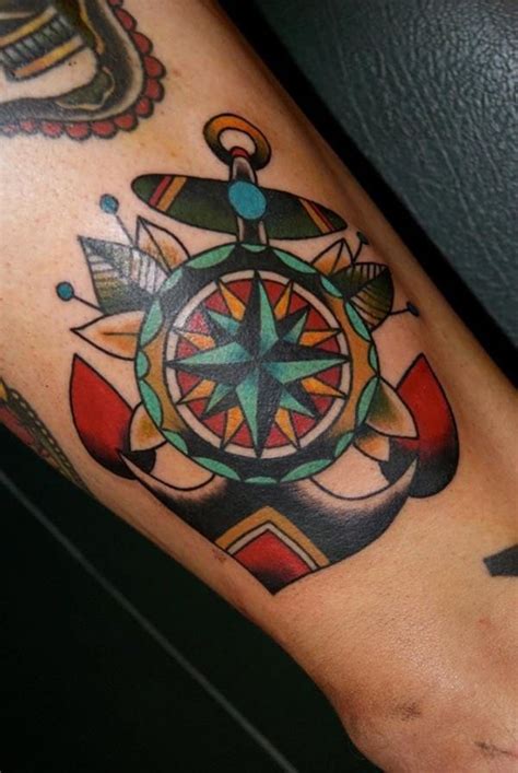 125 Directional Compass Tattoo Ideas With Meanings Wild