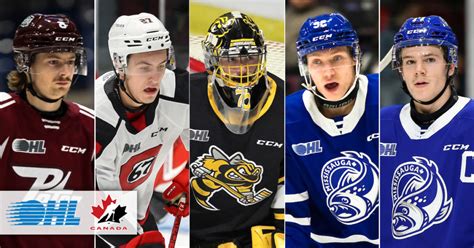 Five Ohl Players Invited To Canadas National Junior Team Selection