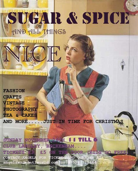 Sugar And Spice And All Things Nice Sally Cinnamon Lyrics Meaning