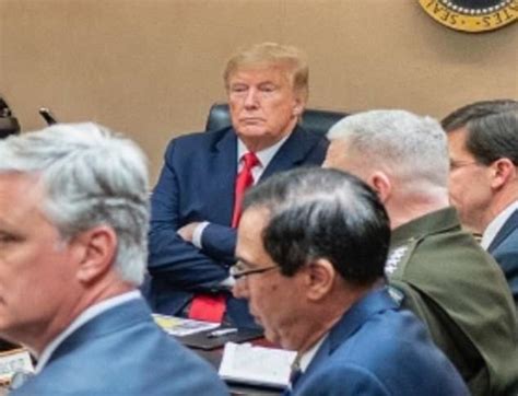 White House Releases Picture Of Donald Trump In The Situation Room