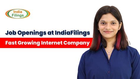 Indiafilings Job Openings Apply Now Youtube