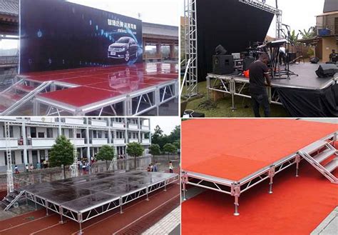 4x4 Aluminum Portable Modular Stage Stage Platforms For Sale