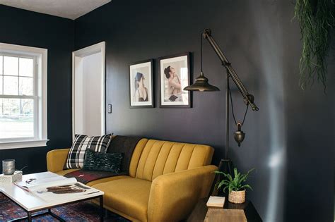 Before And After Moody Home Library Reveal Bloom In The Black Home