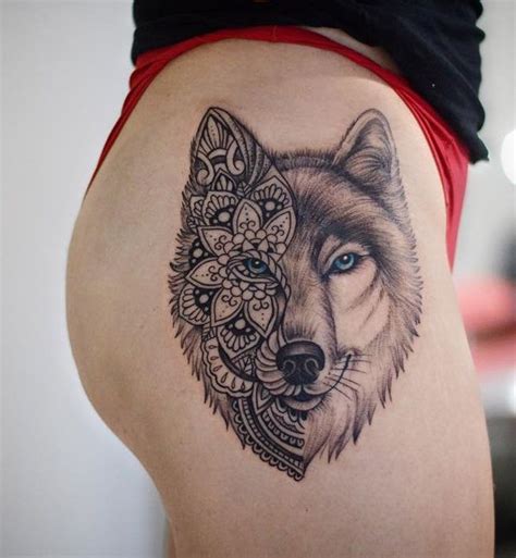 The big bad wolf is a boss that can be found in karazhan. #wolf #mandala #tattoo | Wolf tattoo design, But dövmeleri ...