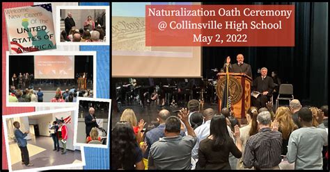 Chs Hosts Naturalization Ceremony For 75 New Citizens Collinsville Kahoks