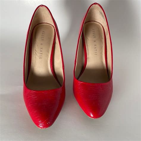 Kelly And Katie Shoes Kelly Katie Red Pumps Poshmark
