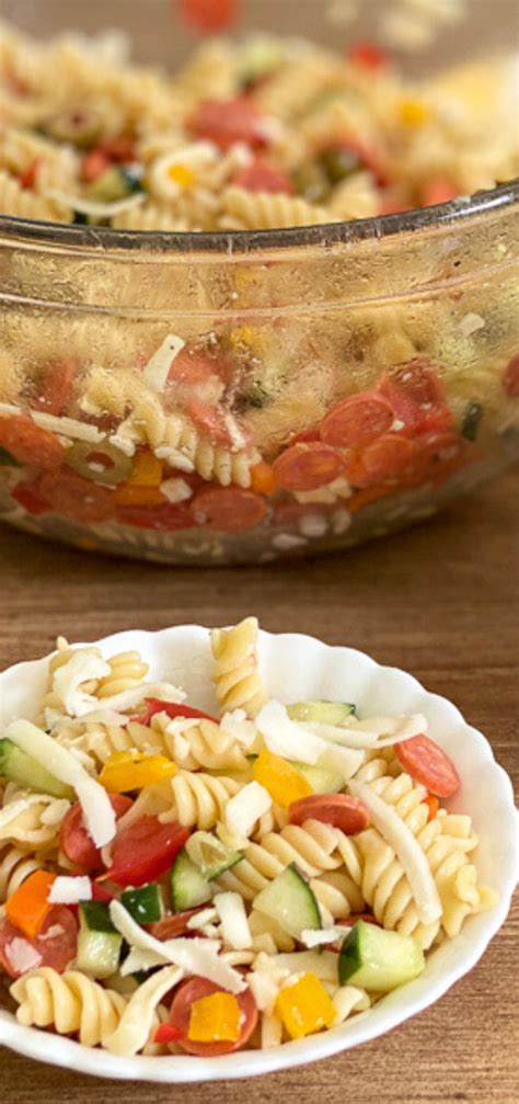 This Easy Pepperoni Pasta Salad Is The Perfect Dish For Any Occasion
