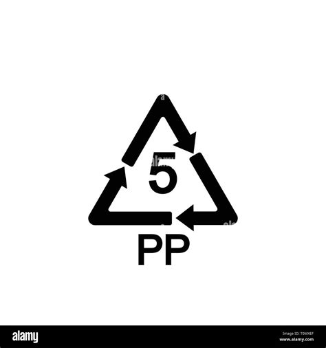 5 Pp Icono Pp Icono 5 Polímero Termoplástico Polipropileno Firmar