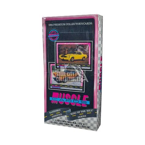 1992 Muscle Car Cards Premium Collectors Box Steel City Collectibles