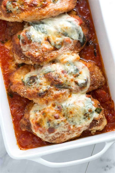 Make this quick and easy recipe for skillet chicken parmesan and serve it with a side of your favorite pasta. easy chicken parmesan
