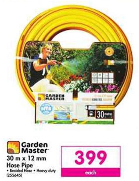 Garden Master Hose Pipe 30m X 12mm Offer At Makro
