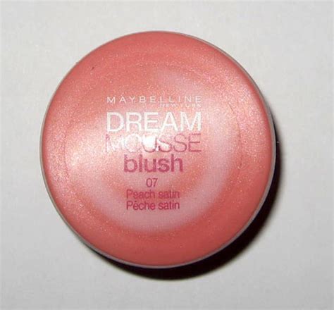 Maybelline Dream Mousse Blush In 07 Peach Satin Review Photos And