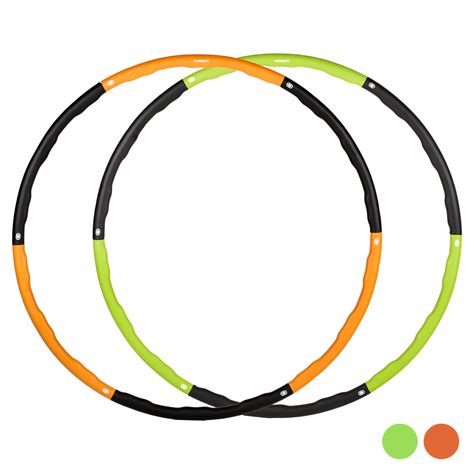 Mirafit Weighted Gym Hula Hoop Fitness Workoutexercise Ring Hoola