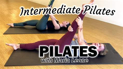 Intermediate Pilates Workout 20 Minute Pilates Mat Exercise Pilates