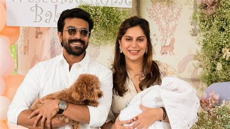 Ram Charans Wife Upasana Shares Photo With Newborn ‘overwhelmed By