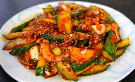Cooking wholesome and delicious food and sharing it with loved ones is very important. cucumber kimchi recipe maangchi
