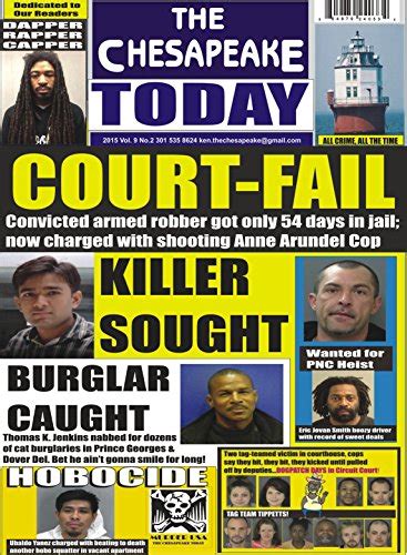 The Chesapeake Today April 2015 All Crime All The Time