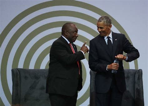 President of the african national congress. Obama condemns 'strongman politics'