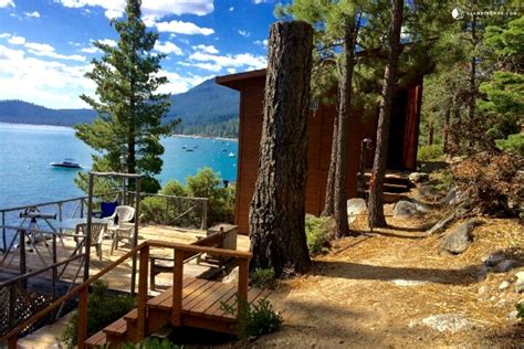 Log Cabin For Rent On Meeks Bay Lake Tahoe