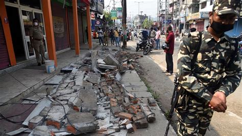 64 Magnitude Quake Jolts Assam Tremors Felt In Meghalaya As Well