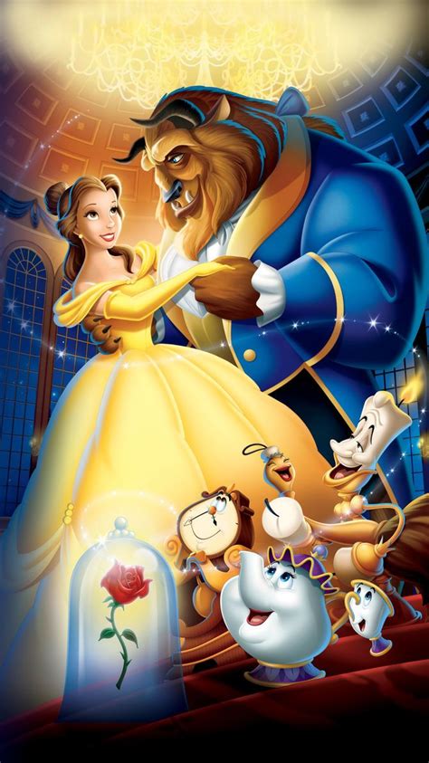 Beauty And The Beast Iphone Wallpaper Beautyra