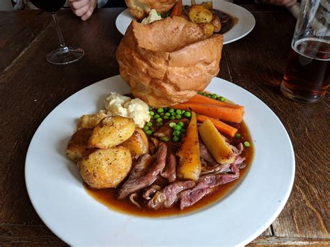 I Ate Roast Beef Yorkshire Pudding Roast Potatoes And Parsnips