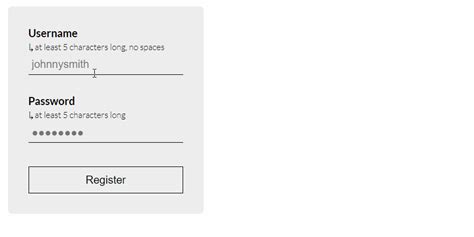 Signup Form Validation As The User Types Codemyui