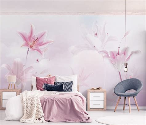 Fototapeta - Różowe lilie - 36428 - Uwalls.pl | Home decor, 3d wall ...
