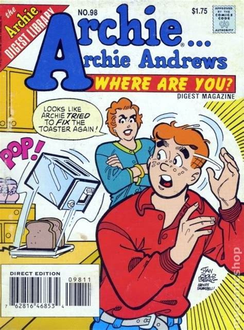 archie archie andrews where are you digest magazine 98 archie andrews archie archie comics