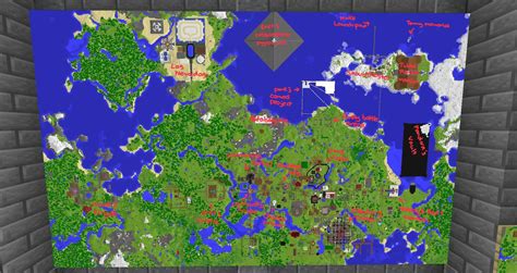 New Updated Dream Smp Map By Eret Rdreamsmp