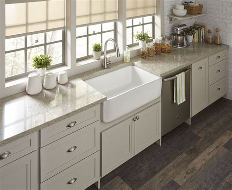 Flush mount, under mount or. The Bradstreet Fireclay Farmhouse Kitchen Sink: Designing ...