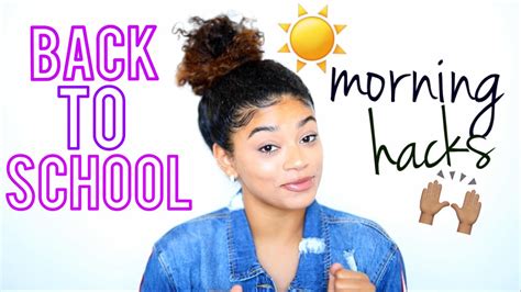 morning hacks back to school giveaway jasmeannnn youtube