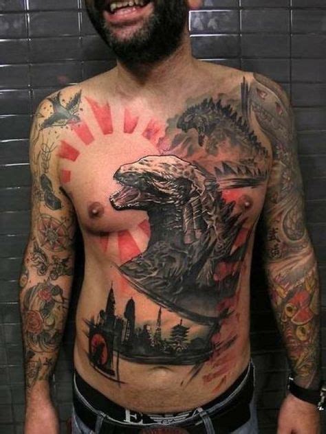 GodZilla Tattoos Godzilla Photography Projects