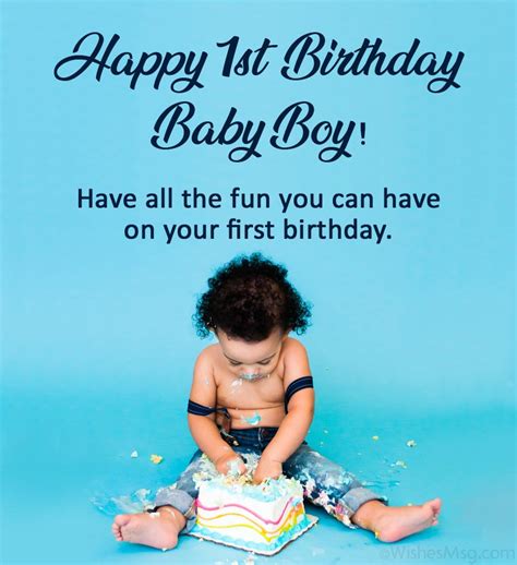 Happy St Birthday Wishes For The Cutest One Year Olds Off