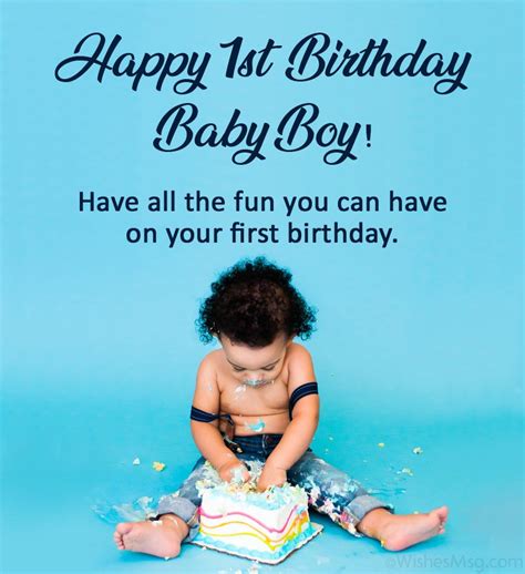 1st Birthday Wishes For Baby Boy And Girl Wishesmsg