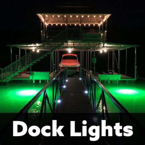 Underwater Dock And Fish Lights To Attract Fish Anywhere