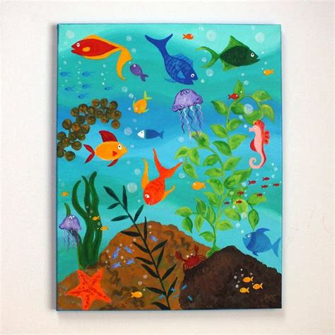 Whimsical Fish Painting At Explore Collection Of