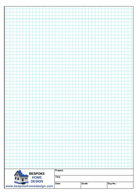 A4 Graph Paper Blue On White Printable Pdf Download