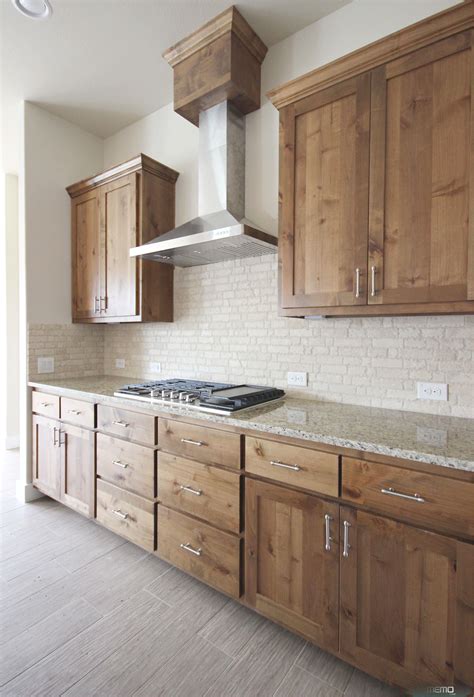 Aug 22 2019 Modern Kitchen With Wood Knotty Alder Cabinetry
