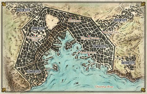 Toril Map In Forgotten Realms World Anvil