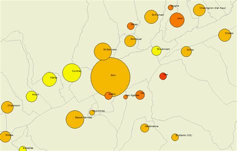 Colored Proportional Circles In Arcmap Maps And Spaces