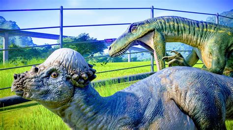 Herrerasaurus Hunting In Slow Mo Jurassic World