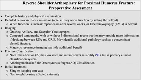 Initial Evaluation And Management Of Proximal Humerus Fractures Download Scientific Diagram