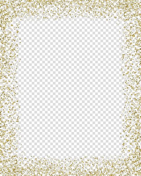 Gold Color Border Transparent Background Png Clipart Hiclipart