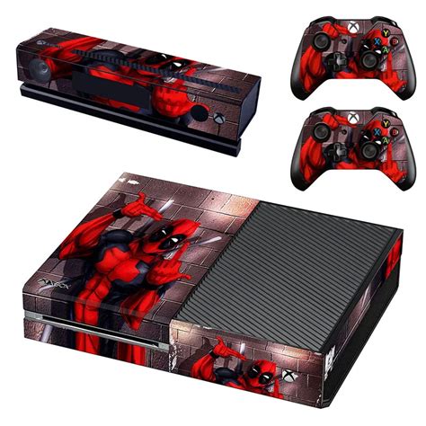 Deadpool For Microsoft Xbox One Console Game Sticker Cover Vinyl Decals